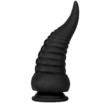 8 Inch Black Tentacle Anal Dildo