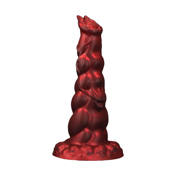 Custom Red Silicone Dragon Anal Dildo
