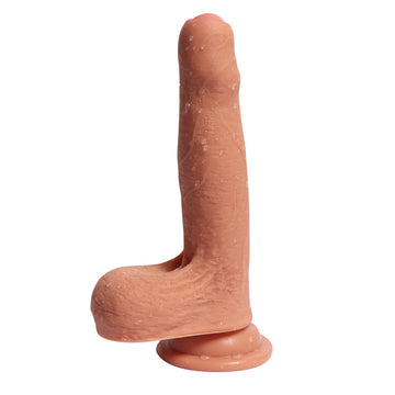 7 Inch Silicone Realistic With Foreskin Dildo