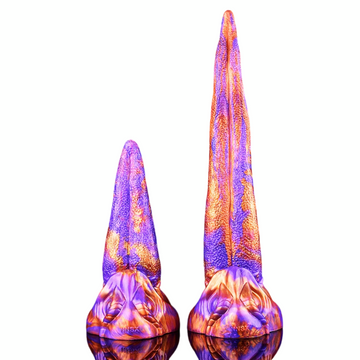 Long Tongue Gradient Fantasy Monster Dildo