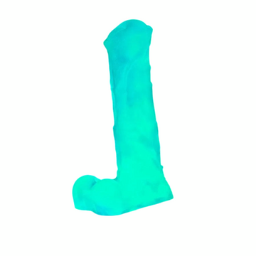 Add Fun With Luminous Silicone Horse Cock Sleeve