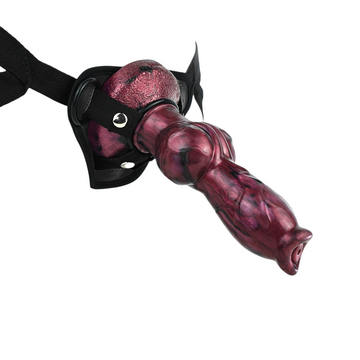 8 Inch Silicone Dog Cock Strap On Dildo