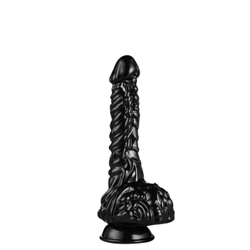 9 Inch Black Unique Dragon Dildo