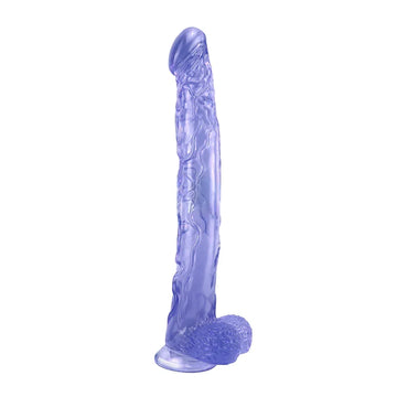 Anal blue dildo