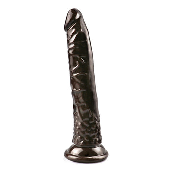 Brown 8 Inch Slim Beginner Anal Dildo