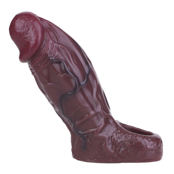 6 Inch Brown Male Penis Enlargement Sleeve