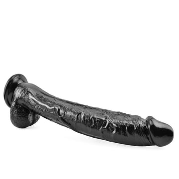 12 inch Large Black Dildo Long Thick