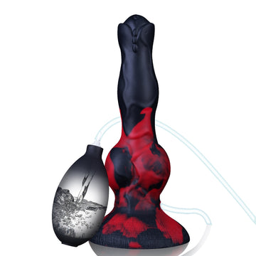 8 Inch Big Knot Horse Squirting Dildo
