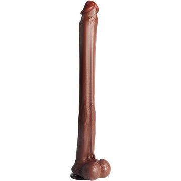 22 Inch Brown Extra Long Dildo