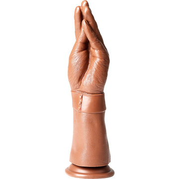 11 Inch Brown Strong Sucker Fist Dildo