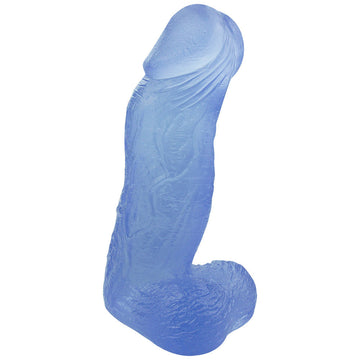3 Inch Thick Big Blue Jelly Dildo