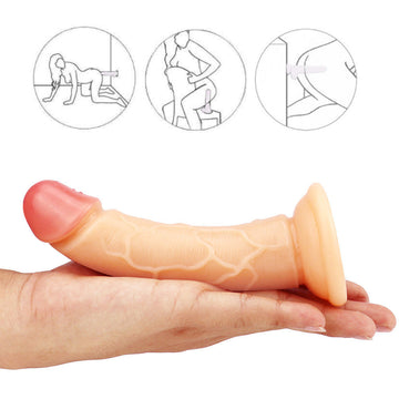 6 Inch Curved Beginner Small Dildo