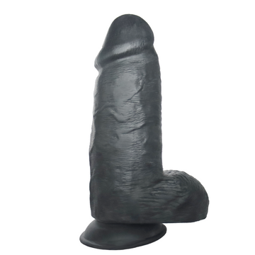 9 Inch Realistic Thick Big Black Dildo