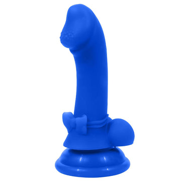 5 Inch Blue Cute Mini Pegging Dildo