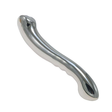 304 Stainless Steel Double Ended 7 Inch Metal Dildo