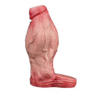 6 Inch Realistic Enlarged Silicone Penis Sleeve