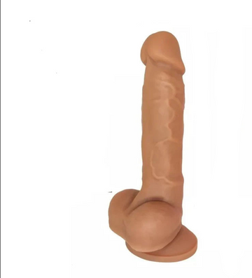 6 Inch Dual Hardness Silicone Realistic Dildo