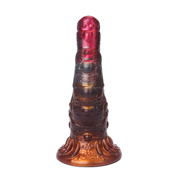 9 Inch Textured Fantasy Monster Dildo