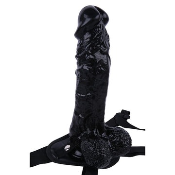 12 Inch Strap On Big Black Dildo