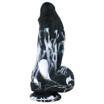 9 Inch Silicone Silverback Fantasy Big Dildo