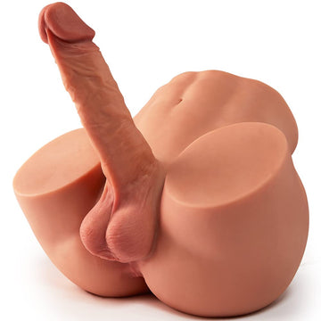 Male Torso With 7 Inch Dildo Sex Doll