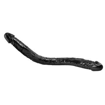 22 Inch Long Black Realistic Double Dildo
