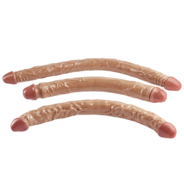 22 Inch Long Realistic Lesbian Double Dildo