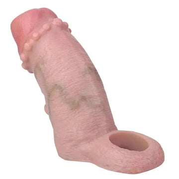 4.8 Inch Spiked Simulated Open Penis Sleeve