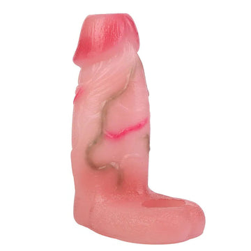 Realistic Soft Silicone Open Ended Penis Sleeve