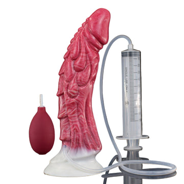 8 Inch Red Ejaculating Dragon Dildo