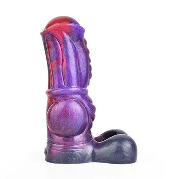 6 Inch Purple Huge Monster Penis Sleeve