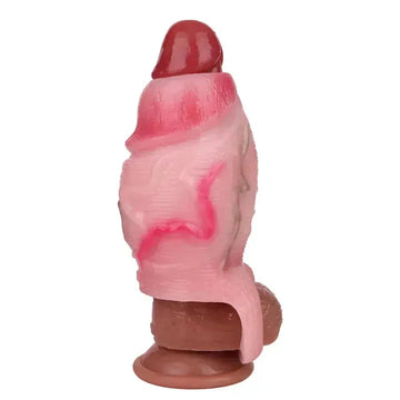 4 Inch Pink Large Realistic Penis Sleeve