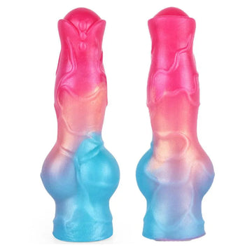 Pink Silicone Delay Horse Cock Sleeve