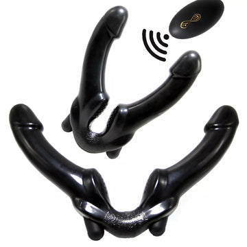 Remote Control Vibrating Double Dildo