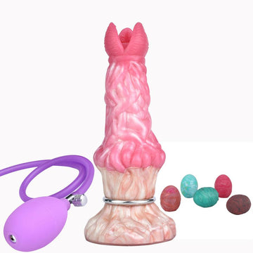 8 Inch Pandora Pink Alien Ovipositor Dildo
