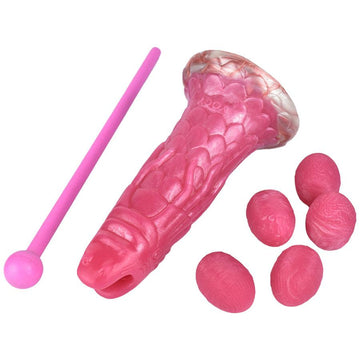 Pink Silicone Dragon 7 Inch Ovipositor Toy