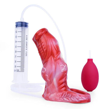 5 Inch Dog Knot Opening Cum Penis Sleeve