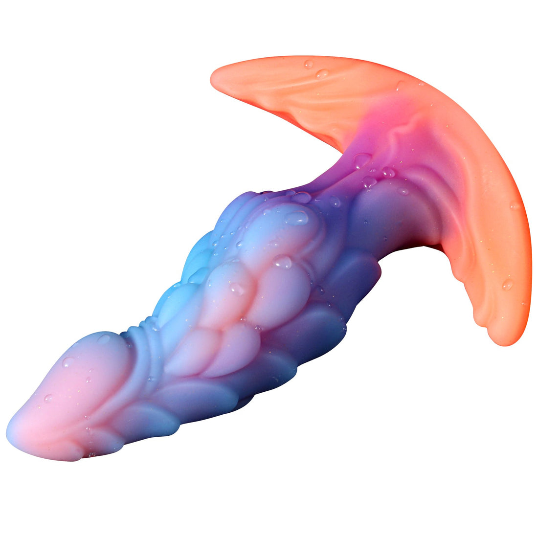 Colorful Fantasy Anchor Dragon Butt Plug Kit