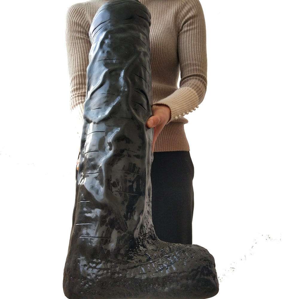 Extra Large Dildo 2 Foot Biggest Huge With Foreskin