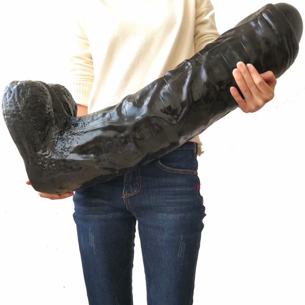 Extra Large Dildo 2 Foot Biggest Huge With Foreskin