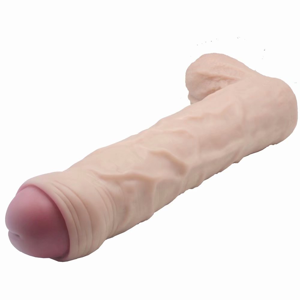 Extra Large Dildo 2 Foot Biggest Huge With Foreskin