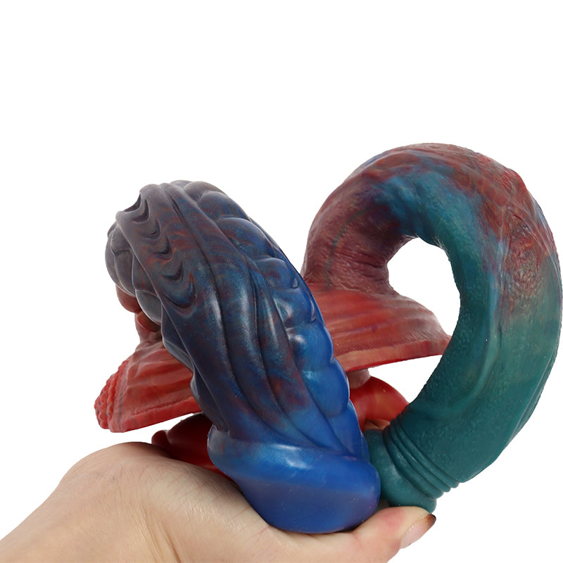 9 Inch Monster Fantasy Double Penetration Dildo
