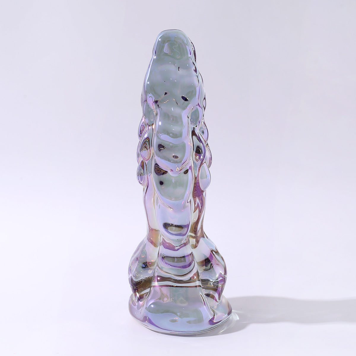 6.3 Inch Clear Glass Dragon Dildo