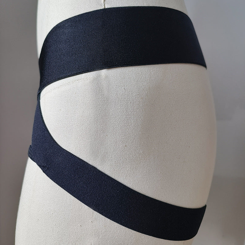 Black soft Comfortable Strap On Harness