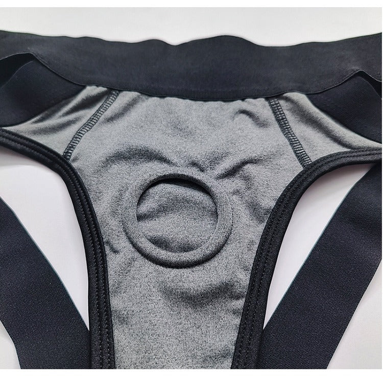 Black soft Comfortable Strap On Harness