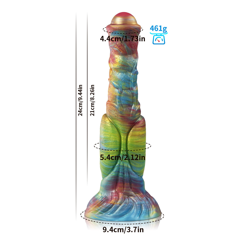 9 Inch Color Fantasy Horse Dildo