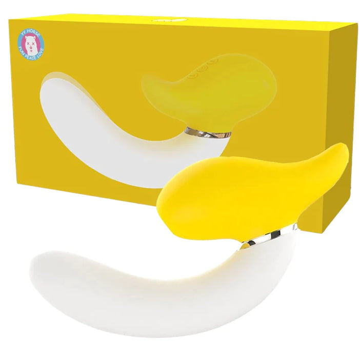 Deformed Bend Banana Sucking G-Spot Vibrator