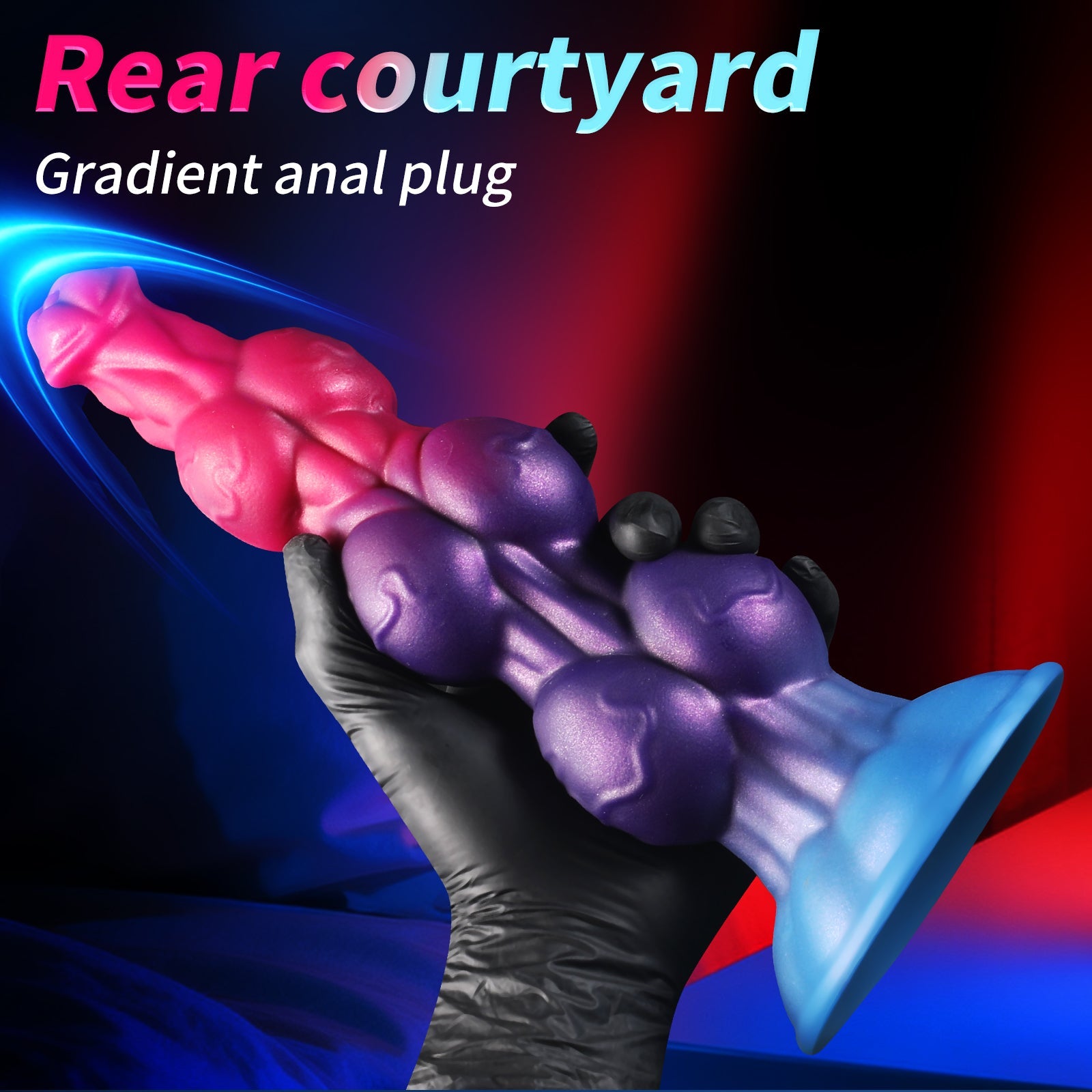 9 Inch Three Knot Fantasy Dog Dirty Penis