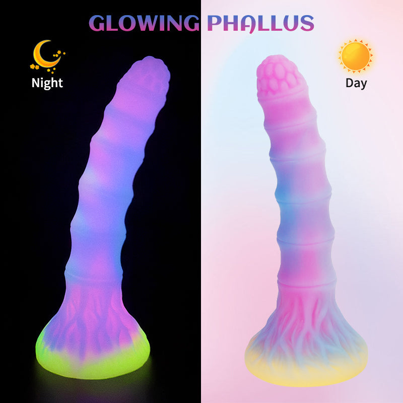 9 Inch Curved Bamboo Anal Dildo