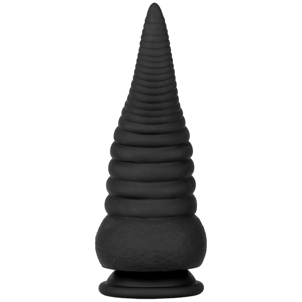 8 Inch Black Tentacle Anal Dildo
